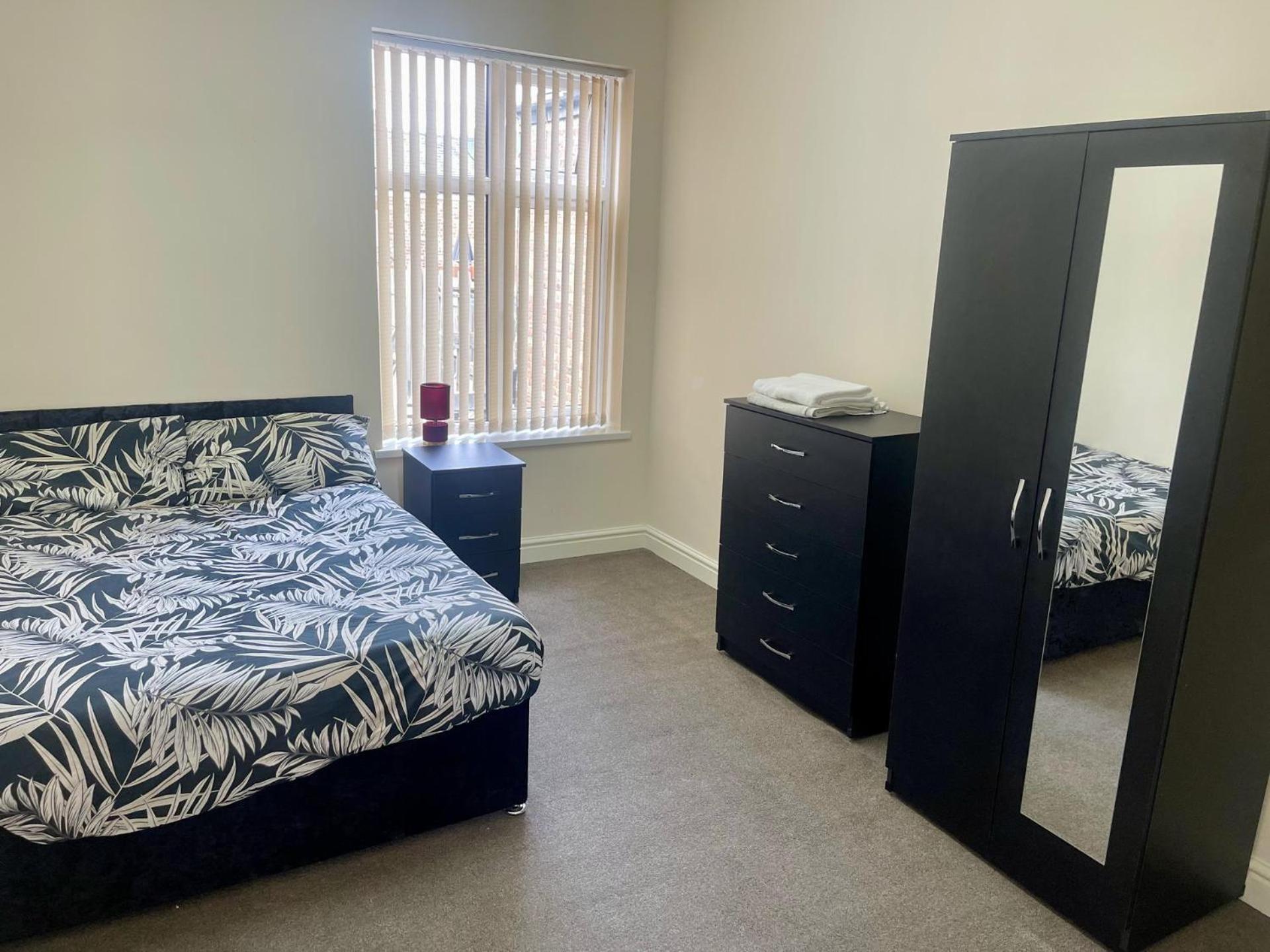 Stylish 1-Bed Apt - Sleeps 4 - Parking - Wifi Manchester Luaran gambar